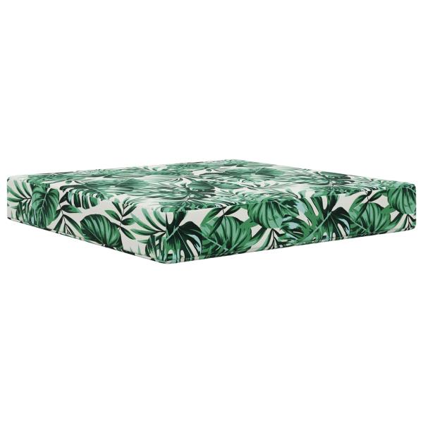Sofakissen für draußen Polyester Blattmuster 60 x 60 cm