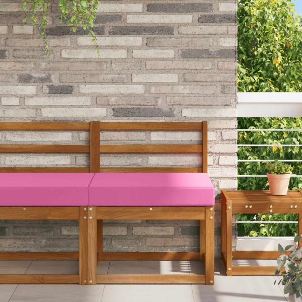 ARDEBO.de - Sofakissen für draußen Polyester Rosa 60 x 60 cm