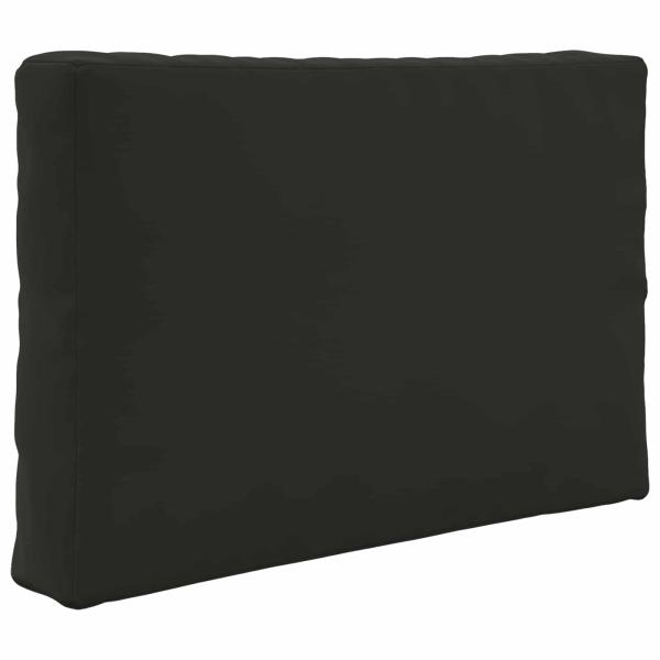 Sofakissen für draußen Polyester Schwarz 60 x 60 cm