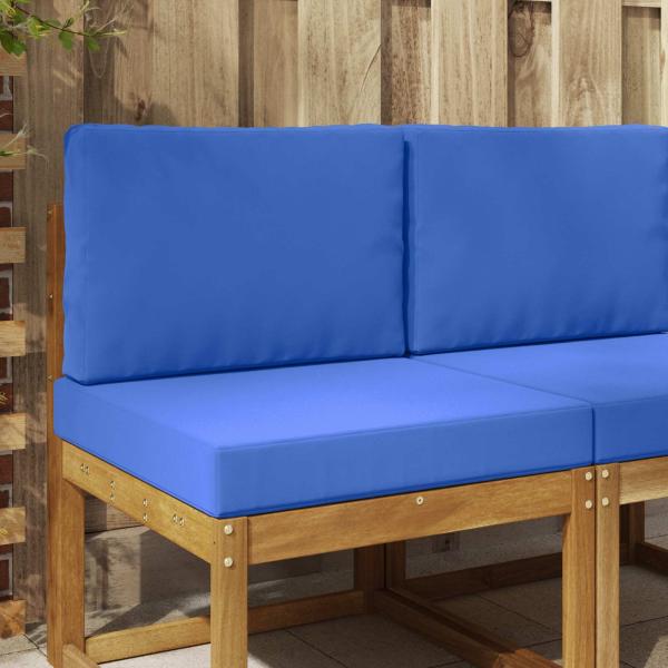 ARDEBO.de - Sofakissen für draußen Polyester Königsblau 60 x 60 cm