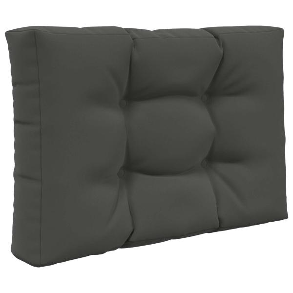Sofakissen für draußen Polyester Anthrazit 60 x 60 cm