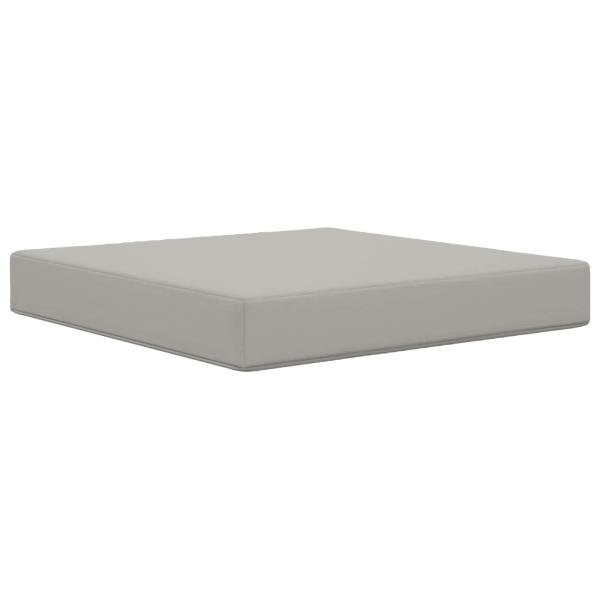 Sofakissen für draußen Polyester Grau 60 x 60 cm