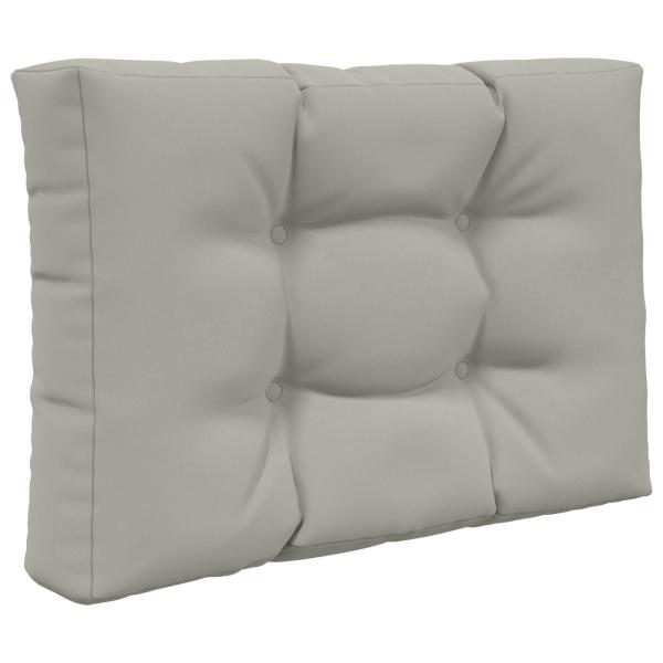 Sofakissen für draußen Polyester Grau 60 x 60 cm