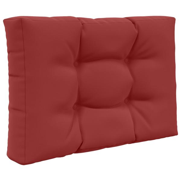Sofakissen für draußen Polyester Weinrot 60 x 60 cm