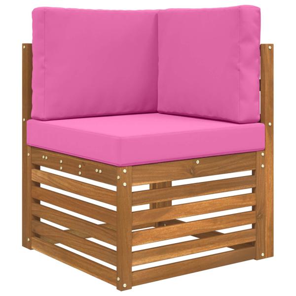 Sofakissen für draußen Polyester Rosa 60 x 60 cm