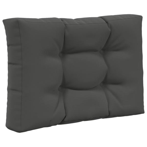 Sofakissen für draußen Polyester Anthrazit 60 x 60 cm
