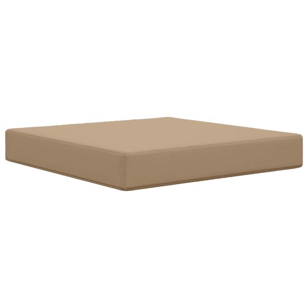 Sofakissen für draußen Polyester Taupe 60 x 60 cm