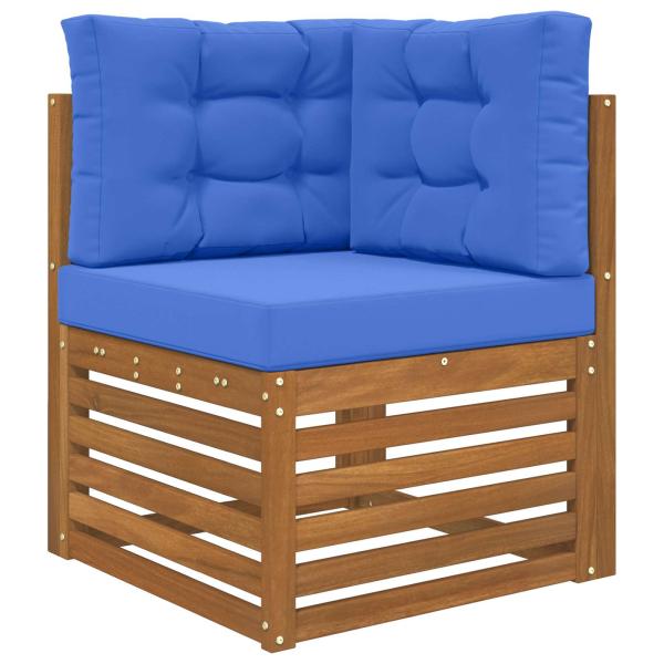 Sofakissen für draußen Polyester Königsblau 60 x 60 cm