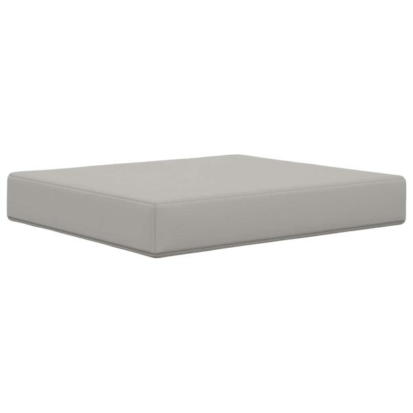 Sofakissen für draußen Polyester Grau 60 x 50,5 cm