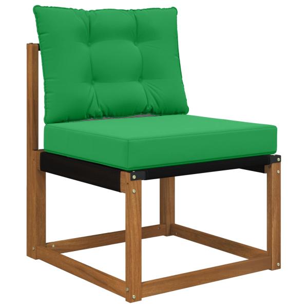 Sofakissen für draußen Polyester Grün 60 x 50,5 cm