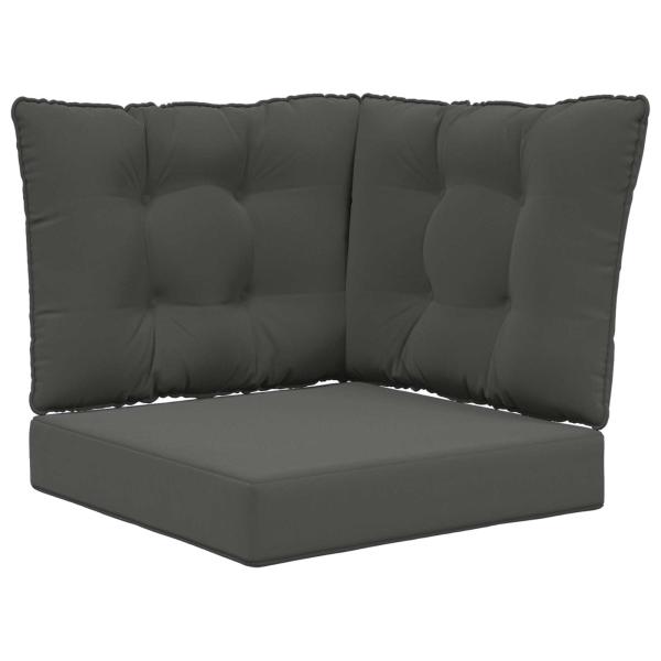 Sofakissen für draußen Polyester Anthrazit 50,5 x 50,5 cm