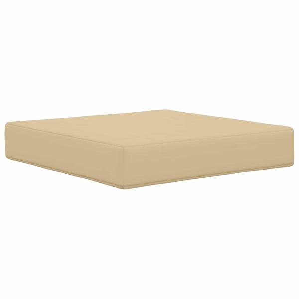 Sofakissen für draußen Polyester Beige 50,5 x 50,5 cm