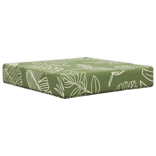 Sofakissen für draußen Polyester Blattdesign 50,5 x 50,5 cm