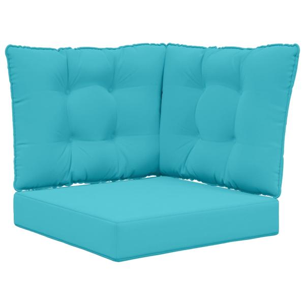Sofakissen für draußen Polyester Türkis 50,5 x 50,5 cm