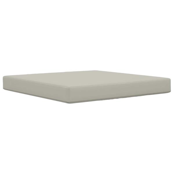 Sofakissen für draußen Polyester Grau 80 x 80 cm