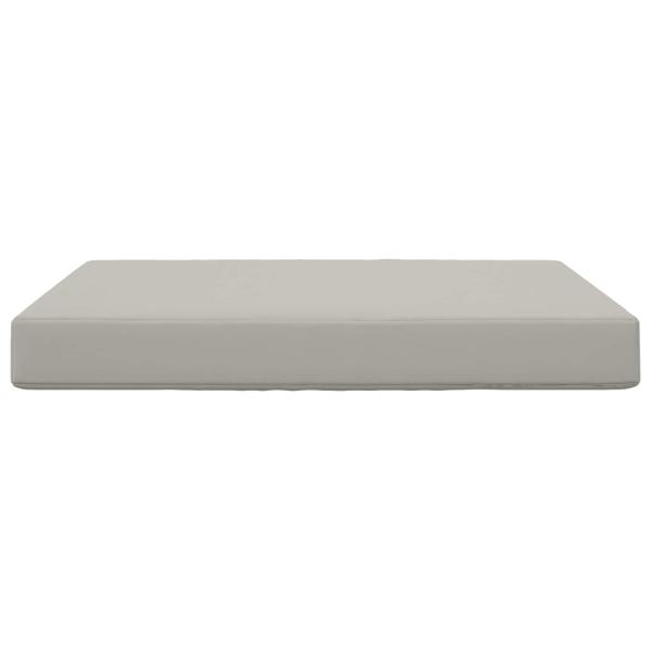 Sofakissen für draußen Polyester Grau 80 x 80 cm