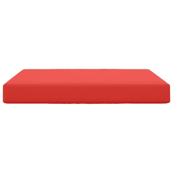 Sofakissen für draußen Polyester Rot 80 x 80 cm