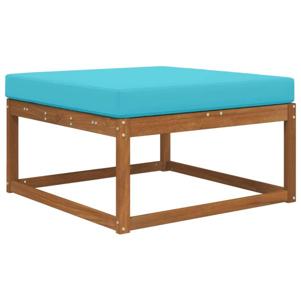 Sofakissen für draußen Polyester Türkis 80 x 80 cm