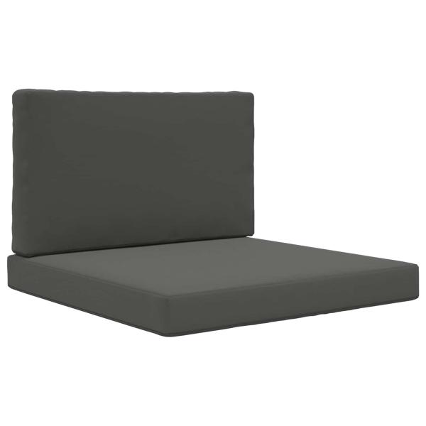 Sofakissen für draußen Polyester Anthrazit 80 x 80 cm
