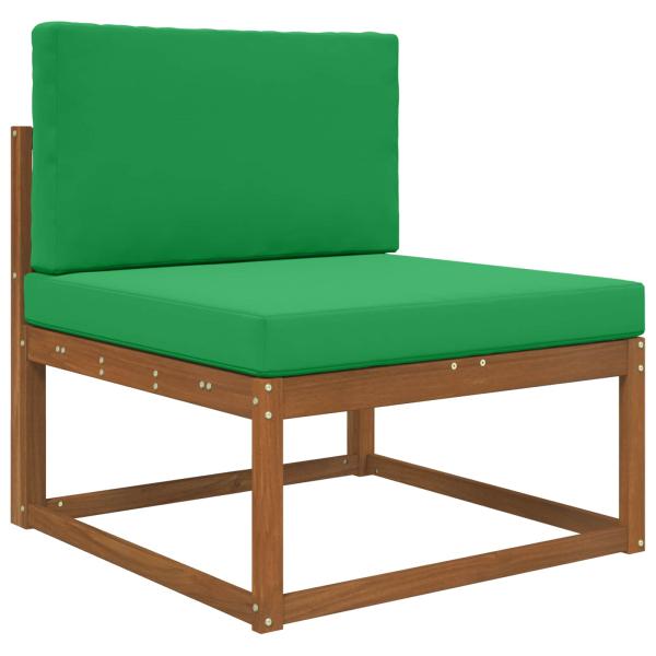 Sofakissen für draußen Polyester Grün 80 x 80 cm