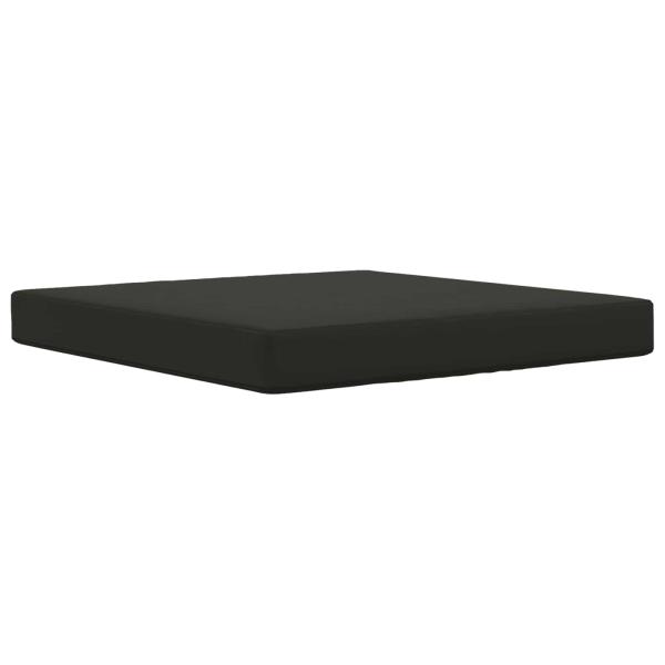 Sofakissen für draußen Polyester Schwarz 80 x 80 cm