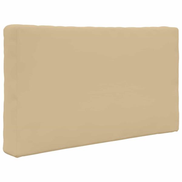 Sofakissen für draußen Polyester Beige 80 x 80 cm