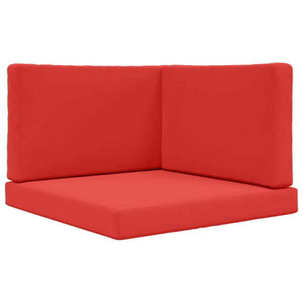 Sofakissen für draußen Polyester Rot 80 x 80 cm