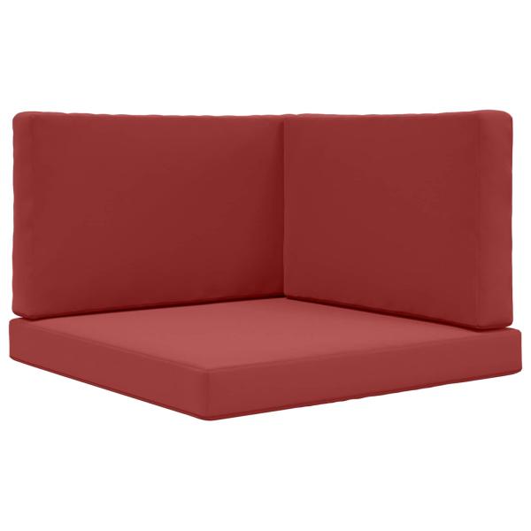 Sofakissen für draußen Polyester Weinrot 80 x 80 cm