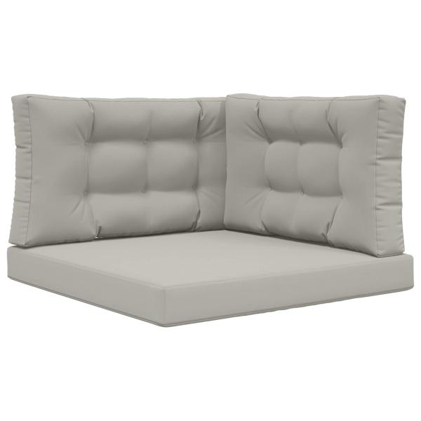 Sofakissen für draußen Polyester Grau 80 x 80 cm