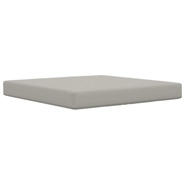 Sofakissen für draußen Polyester Grau 80 x 80 cm