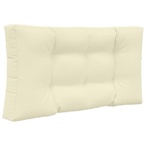 Sofakissen für draußen Polyester Creme 80 x 80 cm