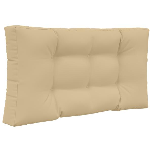 Sofakissen für draußen Polyester Beige 80 x 80 cm