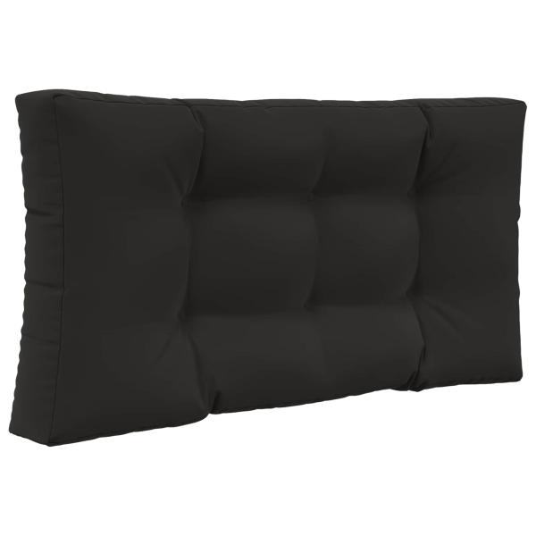 Sofakissen für draußen Polyester Schwarz 80 x 80 cm