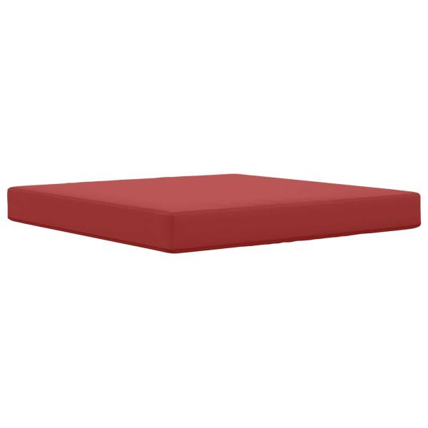 Sofakissen für draußen Polyester Weinrot 80 x 80 cm