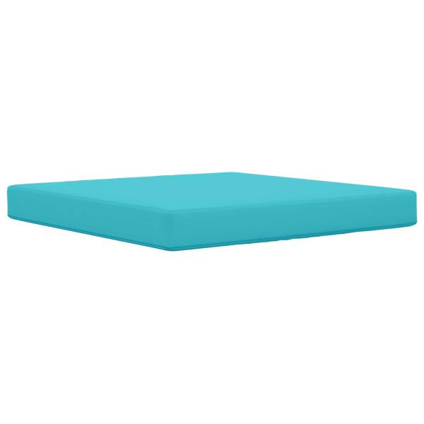 Sofakissen für draußen Polyester Türkis 80 x 80 cm