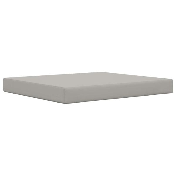 Sofakissen für draußen Polyester Grau 80 x 68,5 cm
