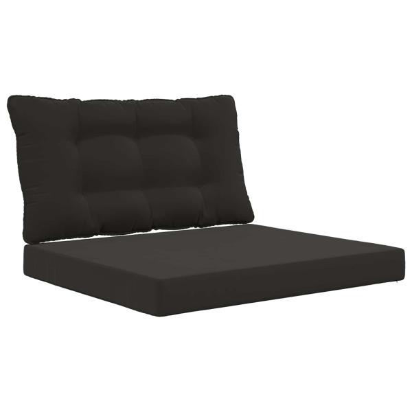 Sofakissen für draußen Polyester Schwarz 80 x 68,5 cm