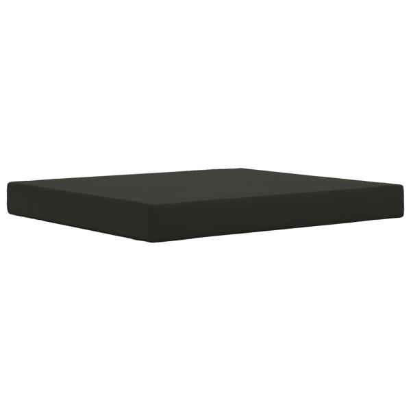 Sofakissen für draußen Polyester Schwarz 80 x 68,5 cm
