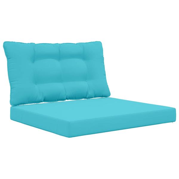 Sofakissen für draußen Polyester Türkis 80 x 68,5 cm