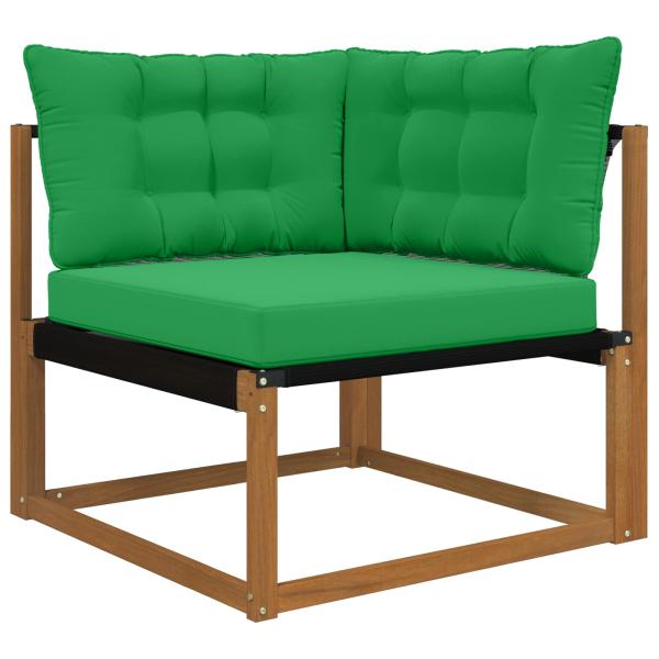 Sofakissen für draußen Polyester Grün 68,5 x 68,5 cm