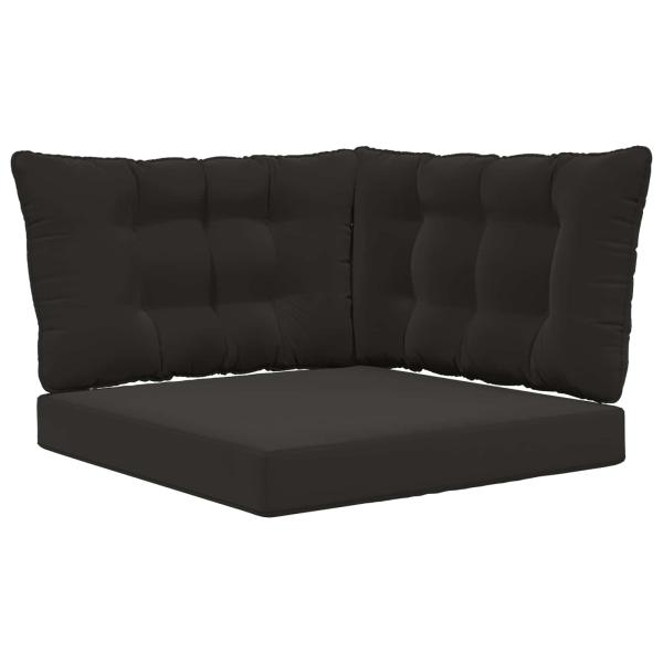 Sofakissen für draußen Polyester Schwarz 68,5 x 68,5 cm