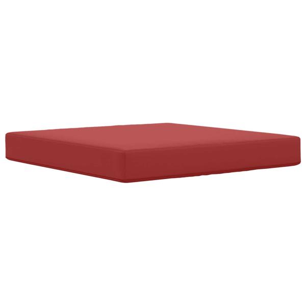 Sofakissen für draußen Polyester Weinrot 68,5 x 68,5 cm
