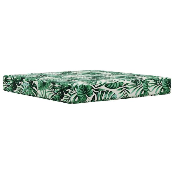 Sofakissen für draußen Polyester Blattmuster 68,5 x 68,5 cm