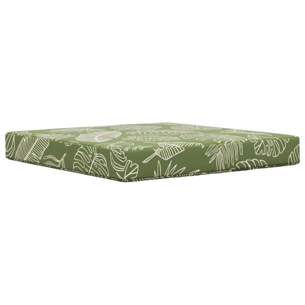 Sofakissen für draußen Polyester Blattdesign 68,5 x 68,5 cm