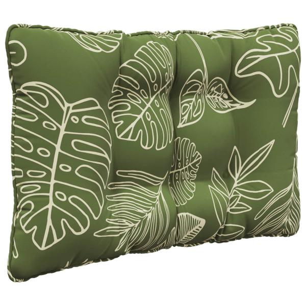 Sofakissen für draußen Polyester Blattdesign 68,5 x 68,5 cm