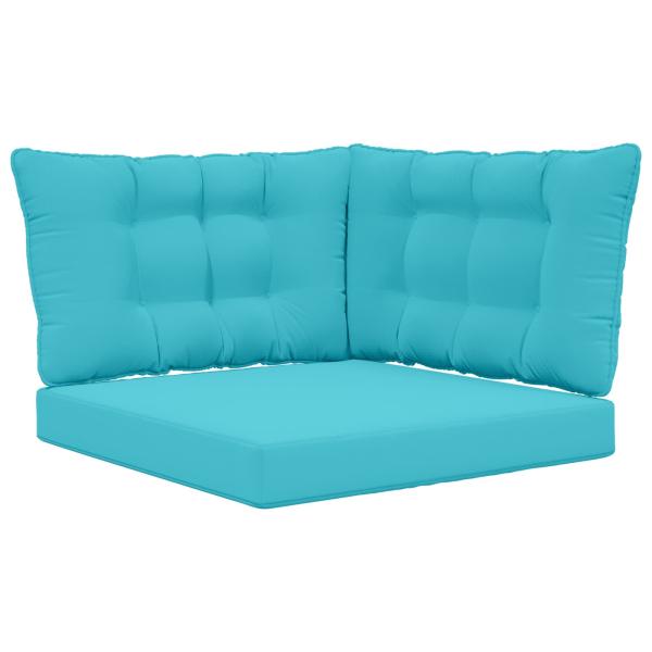 Sofakissen für draußen Polyester Türkis 68,5 x 68,5 cm