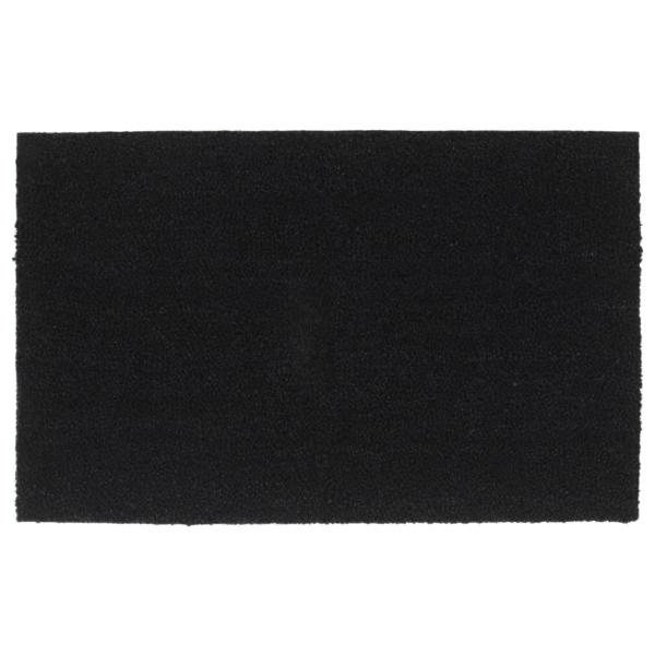 ARDEBO.de - Fußmatte Schwarz 50x80 cm Kokosfaser Getuftet