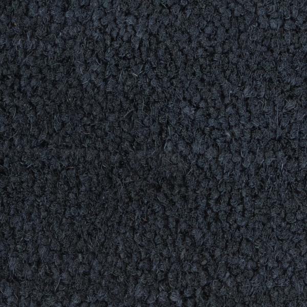 Fußmatte Dunkelgrau 80x100 cm Kokosfaser Getuftet