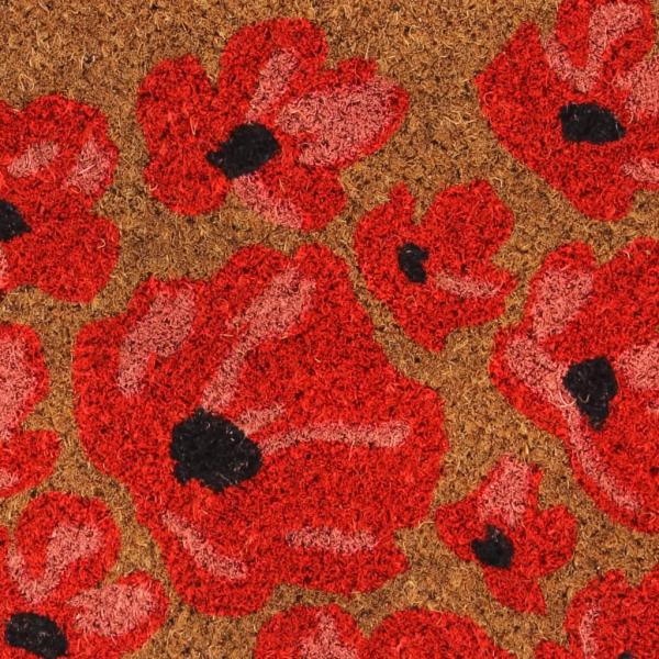 Fußmatte Natur 40x60 cm Kokosfaser Getuftet