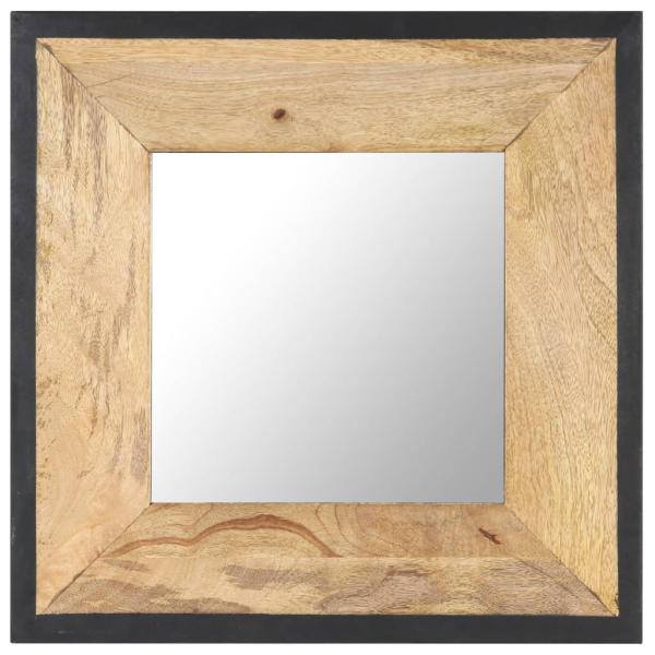 ARDEBO.de - Spiegel 50x50 cm Mango Massivholz